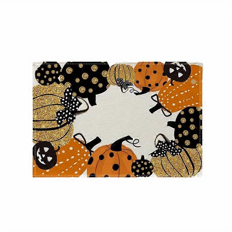 Halloween Cartoon Restaurant Decorative Insulation Pad Pumpkin