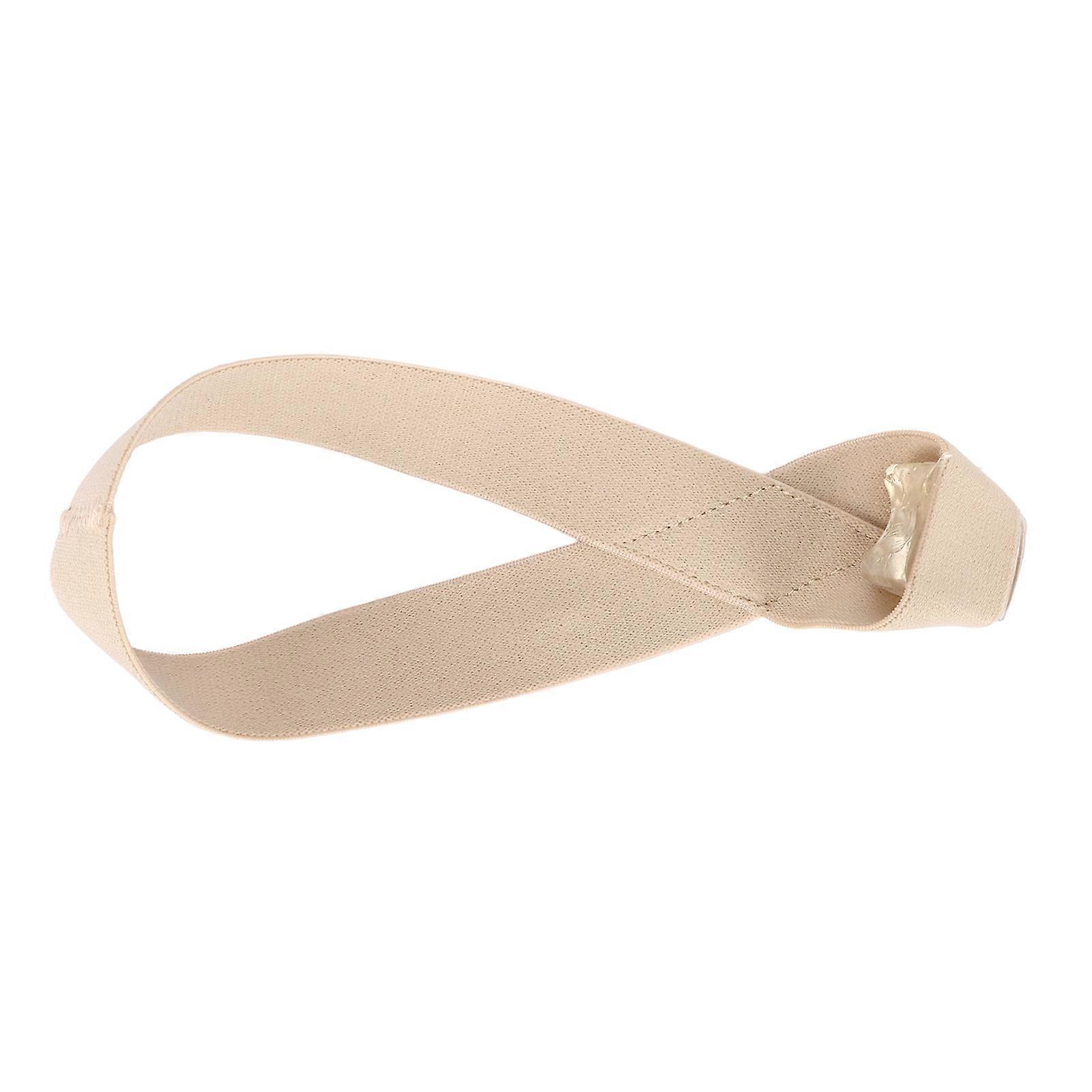 Hallux Valgus Ceinture élastique douce confortable douce pour la peau Ceinture correctrice d’oignon pour oignon chevauchant les orteils Couleur de la peau S 35-40
