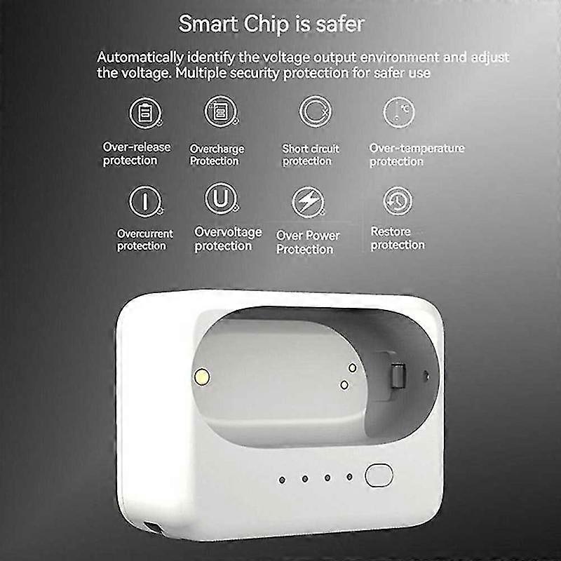 For Go3 Battery Charging Box Capacity Fast Charging Portable Battery Storage Box Camera Accessories