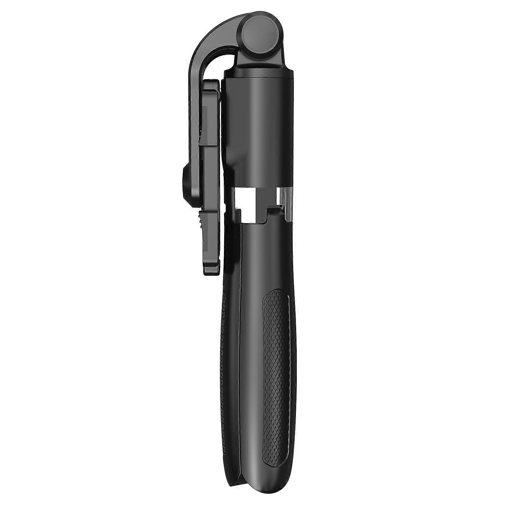 Integriertes faltbares selbstdrahtloses Bluetooth-Selfie-Stick ausziehbares Mini-Stativ für IOS Android Phone Schwarz