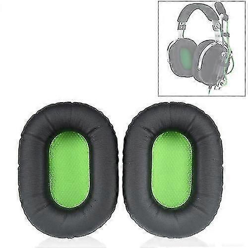 2 Pcs For Razer Blackshark Headphone Cushions Cushion Sponge Cover Earmuffs Replacement Earpads