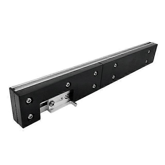 Milling table miter gauge fence w/ tenon block and repetitive cut flip stop and scale for wood workbench router table saw table