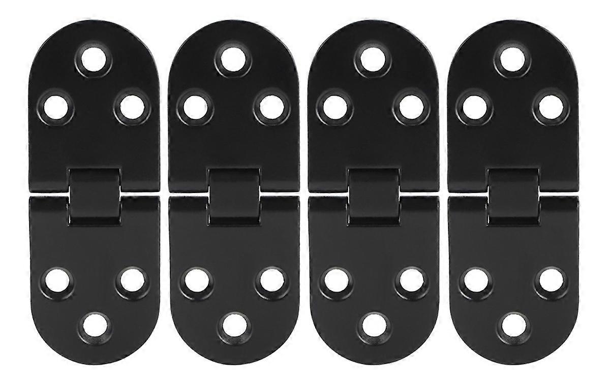 Flap hinge Folding table hinge for table hinge Folding door wood panel hinge Hinge(Black)(4pcs)