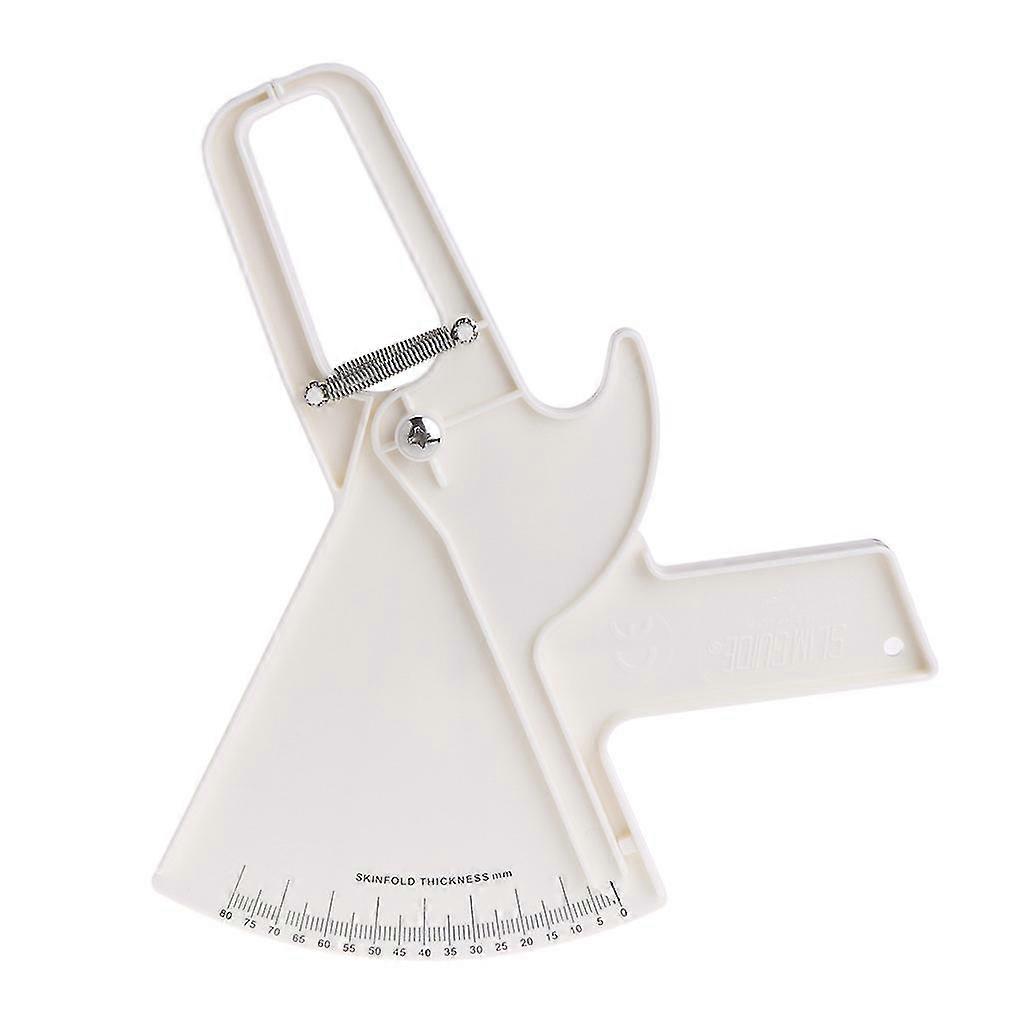 0-80mm Body Fat Caliper Skinfold Body Fat Tester Slim Guide Skin Fold Caliper