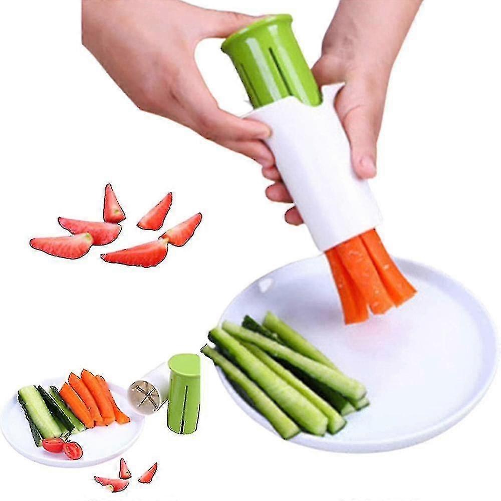 Cucumber Slicer, Functal Fruit And Vetable Slicer, Fruit Salad Ma Pizza Fruit Dispenser