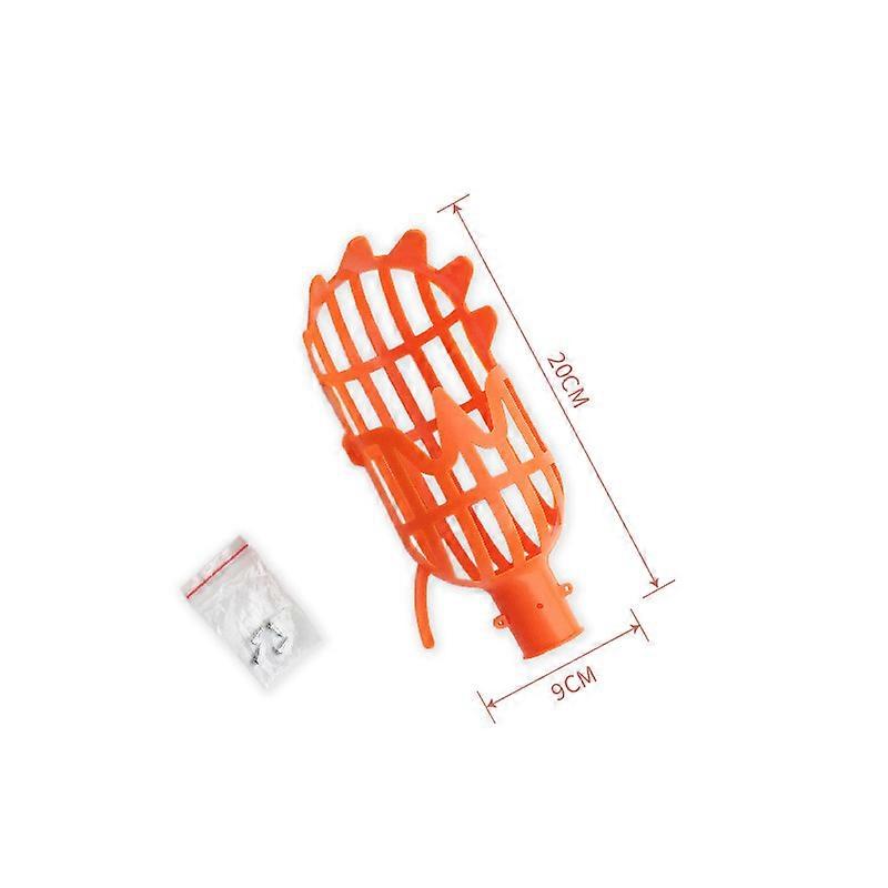 Fruit Picker Tool,Fruit Picker Harvester,Fruit Picker Basket(Head Only,Pole Not Included),Fruits Catcher Tree Picker for Getting Fruits(size:S),2024 P