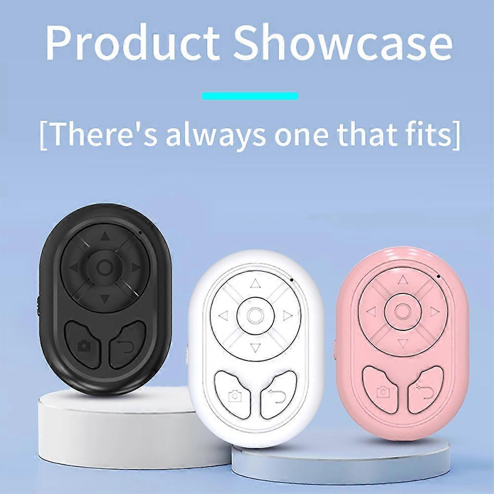 Rechargeable Bluetooth Remote Control for iPhone Xiaomi Phone Universal Remote Control Selfie Controller Video Like Page Flipper
