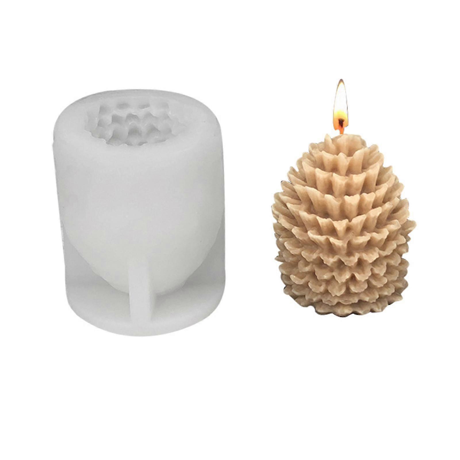 For Creative Pine Cone Silicone Mold Candle Mold Diy Handmade Candle Making For