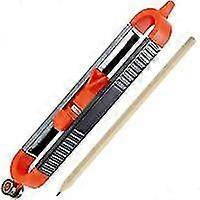 Contour Gauge Ruler With Lock, Profile Tracing Ruler With Pencil, Contour Ruler For Accurately Copyi