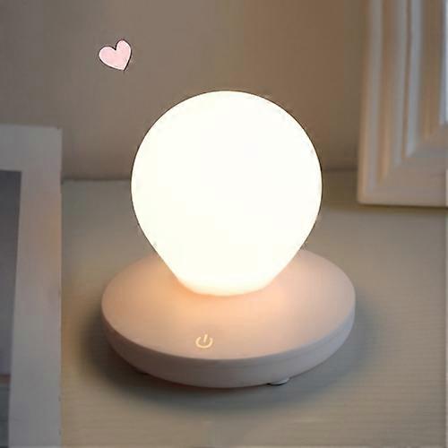 USB Bedside Nursing Night Light Romantic Love Heart Touch Sensing Light