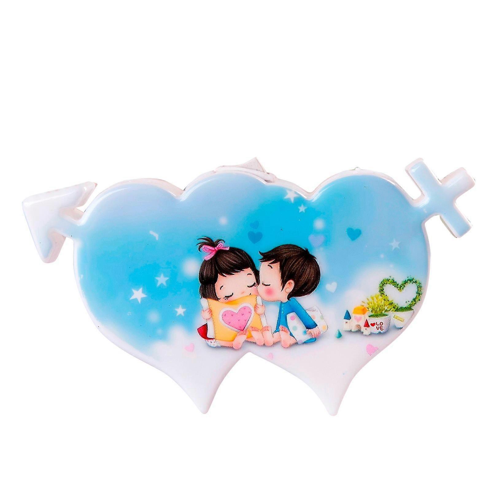 Led Couples Romantic Atmosphere Small Night Light 2pcs
