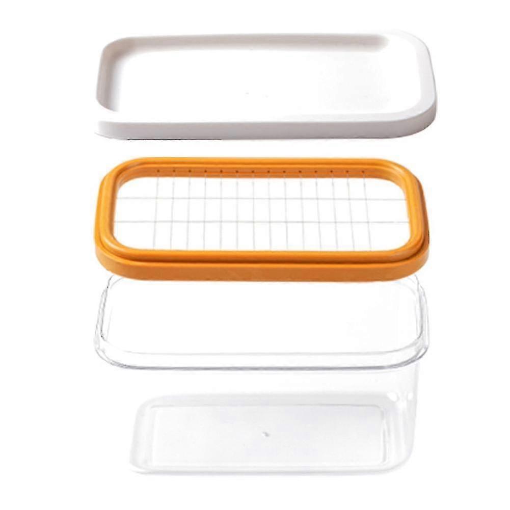 Butter Keeper with Sealed Lid and Cutter Slicer for Easy Cutting and Storage,Butter Box Cheese Keep