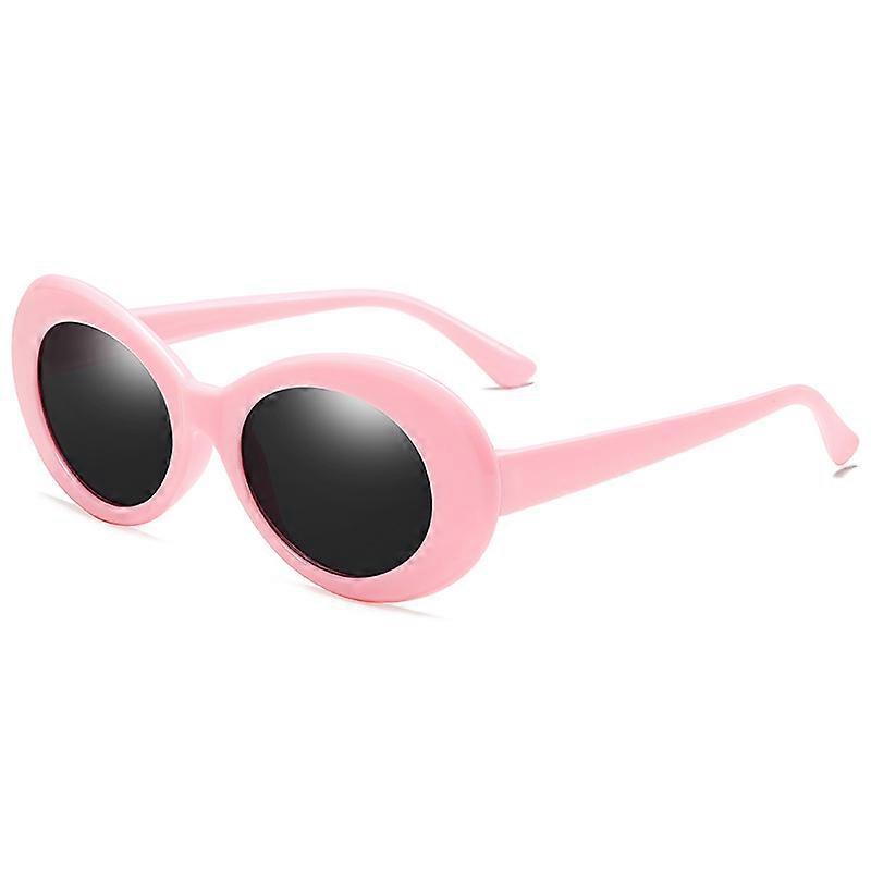 Goggles Oval Mod Retro Vintage Sunglasses Round Lens