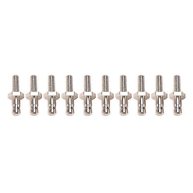 10pcs Ground Terminal Metal Ground Pole Monitor Ground Pole Equipotential Line Ground Pole H10x28.8