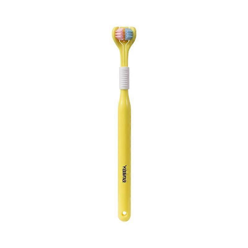 1PC Toothbrush Three Sided Super Soft Toothbrush Brush Head Triple Deep