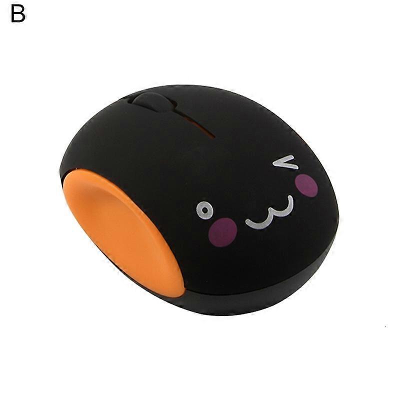 1200DPI 3 Buttons USB 2.0 Rechargeable Cute Pattern Wireless Mouse for Computer