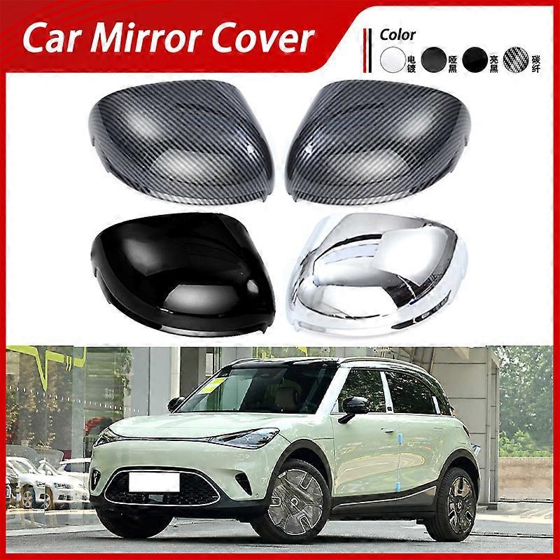 Applicable To 22-24 Mercedes-Benz Smart Genie No. 1 Reverse Mirror Cover Electroplated Rearview Mirror Shell Reflector Modification