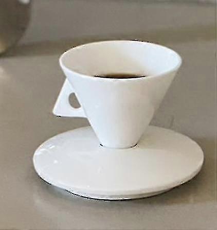 Sets| Saucer Espresso Bone China Cone Type Sets Fine