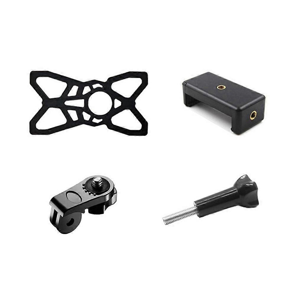 For Tripod Mount Adapter Accessory Set Cycling Accessories Set Mobile Phone Clip Rubber Net Screw S