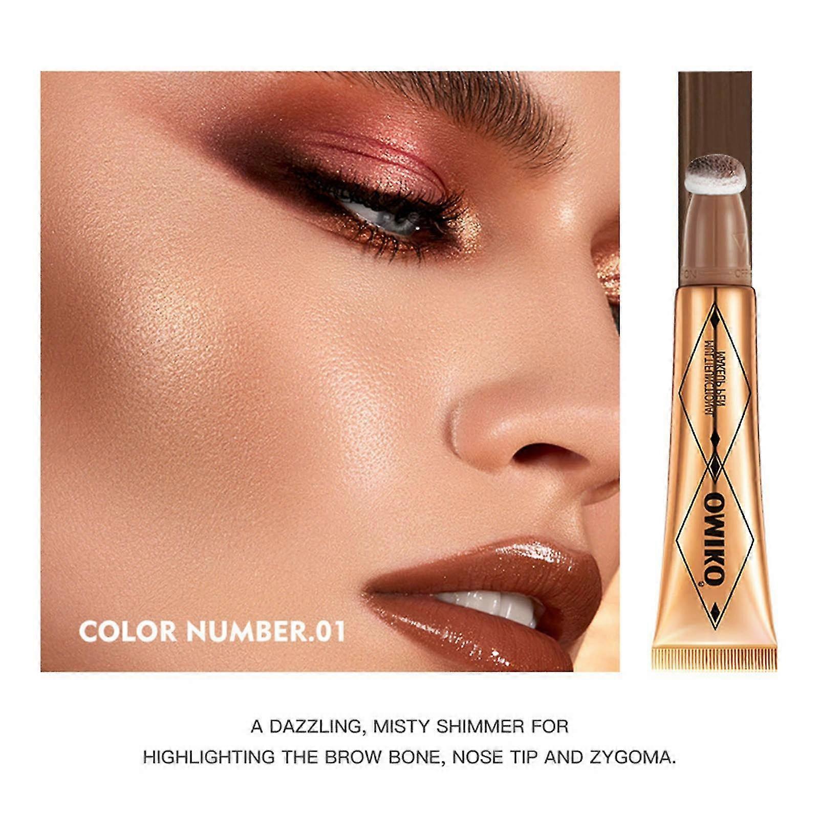 Multi Functional Cosmetic Pen Blusher High Gloss Pearlescent Cosmetic Pen Fine Flash Naturally Brightens The Face FLY2788