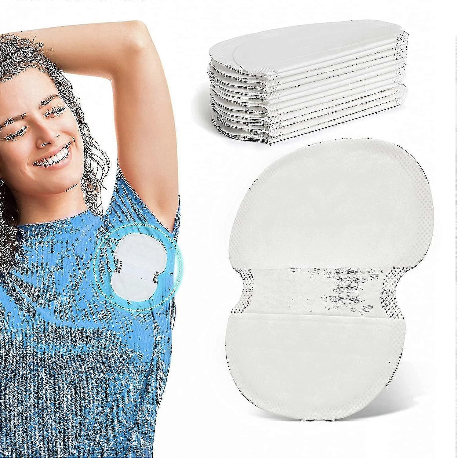 50Pcs Underarm Sweat Pads Disposable Armpit Sweat Pads