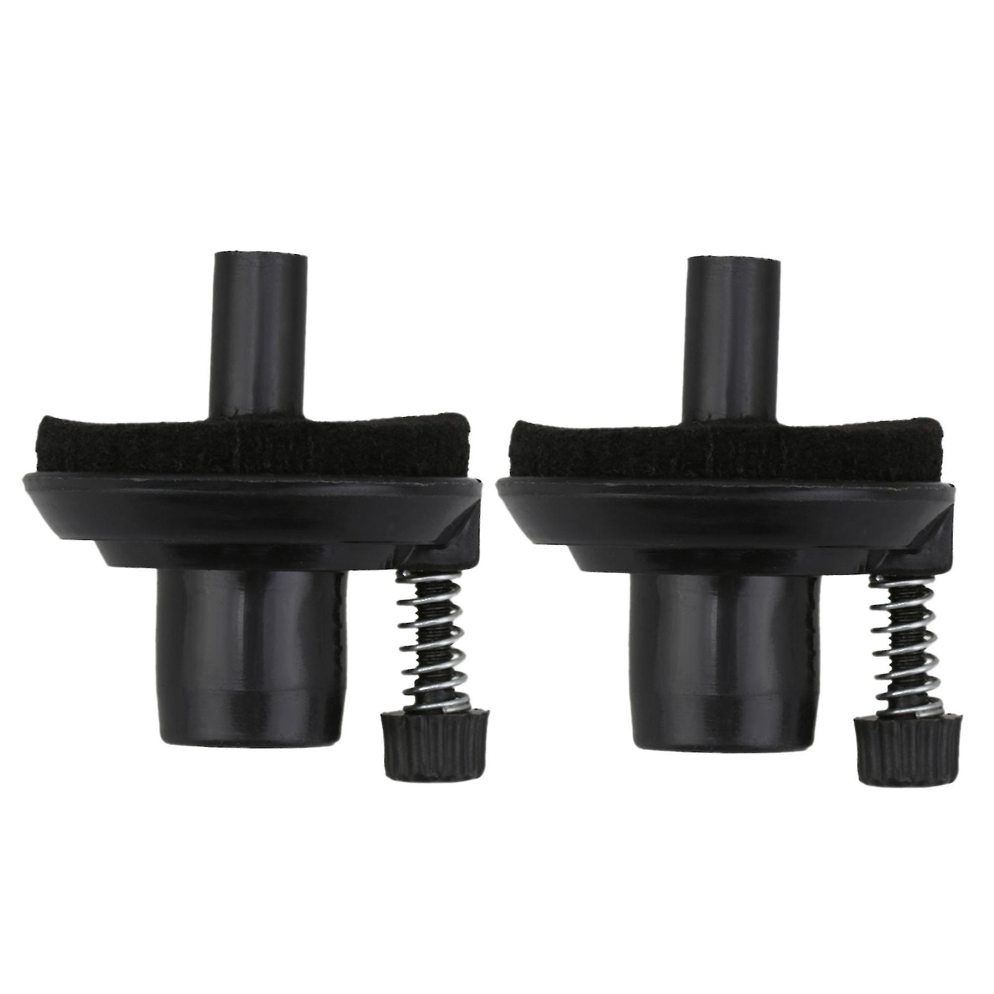 Drum Kit Mounting Hardware Stand Round Drum Set Accessories Hi-hat Cymbal Clamp Black 22mm Set Of 2