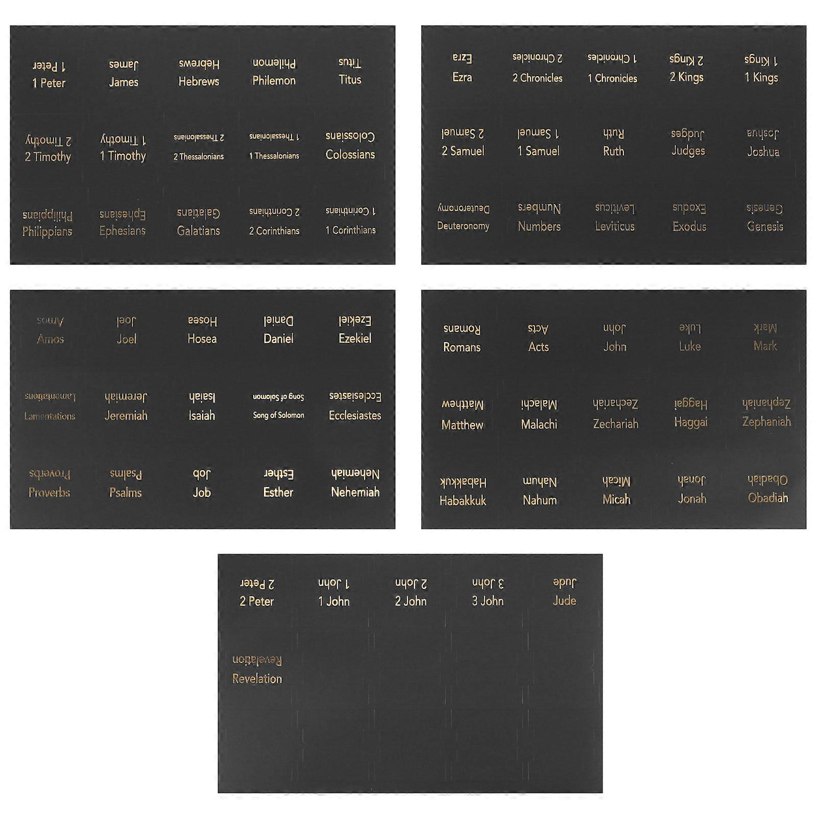 5 أوراق علامات تبويب فهرس الكتاب المقدس علامات تبويب كتاب الكتاب المقدس علامات تبويب الكتاب الزخرفية علامات تبويب الكتاب المقدس اللاصقة للدراسة