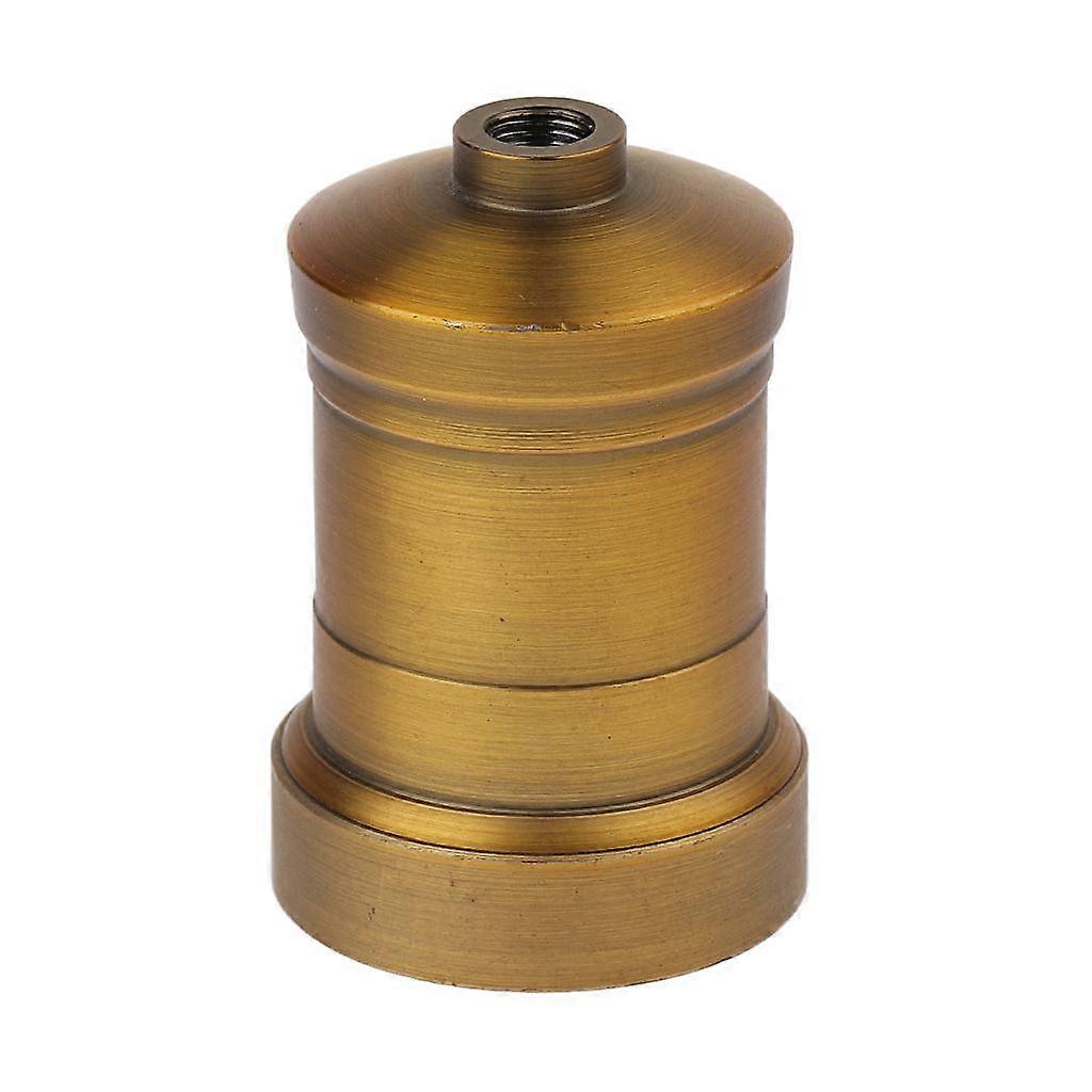 Lamp Holder Standard E27 Light Socket 110-220 Voltage - Bronze, as described