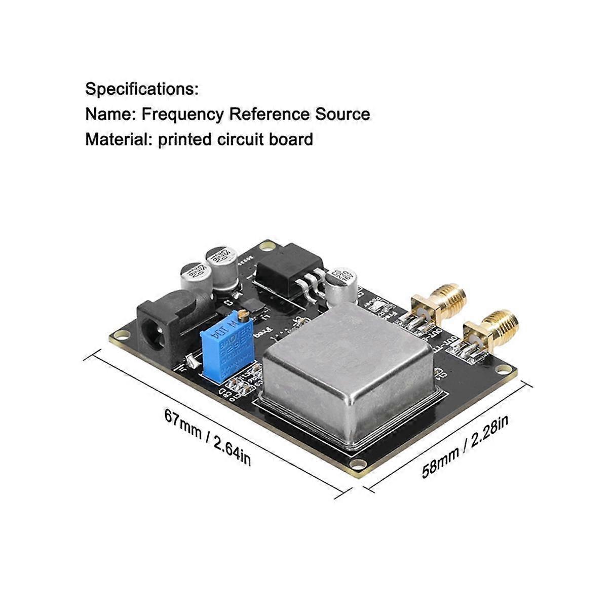 10MHz OCXO Frequency Reference Module Black Frequency Meter Low Phase Noise for Sound Decoder Frequency Meter