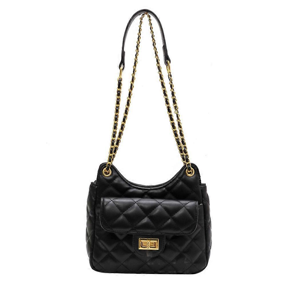 Kis gyémántlánc futártáska robbanások női vödör PU táska-napi utazótáska