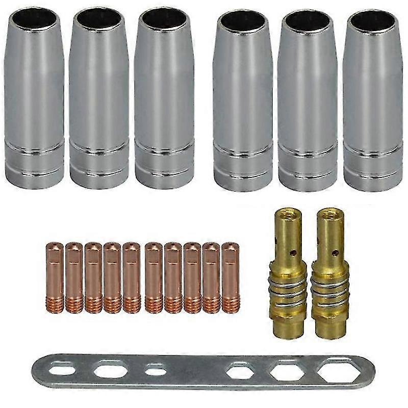 Welding Contact Tip Protection Nozzle Nozzle for Mb15 15Ak Mig Welding Torch Consumables Accessorie