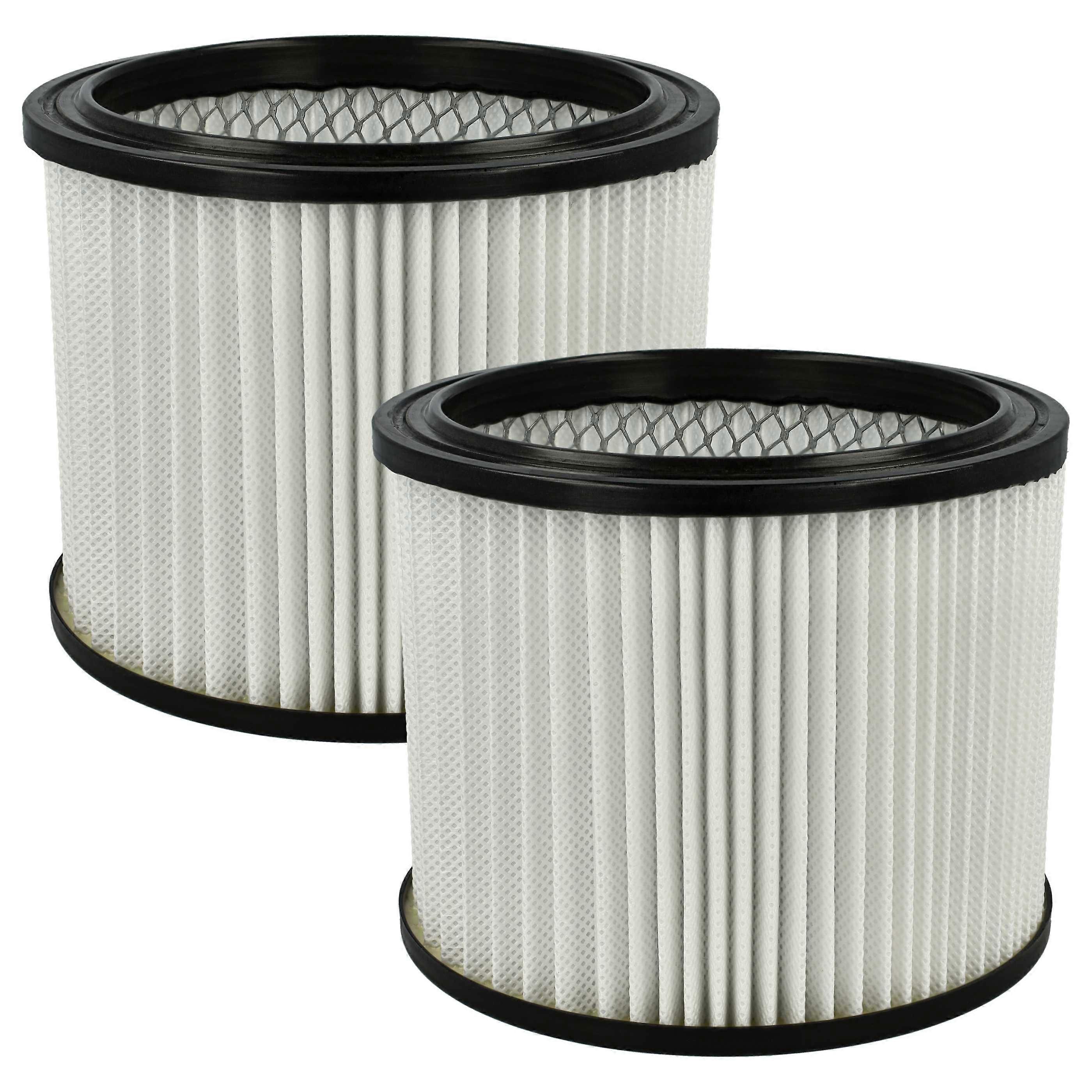 VHBW 2x Byte av patronfilter för Scheppach 7906300706, 4014915229186 för extraktionssystem - HEPA-utbytesfilter, 16 x 13 cm