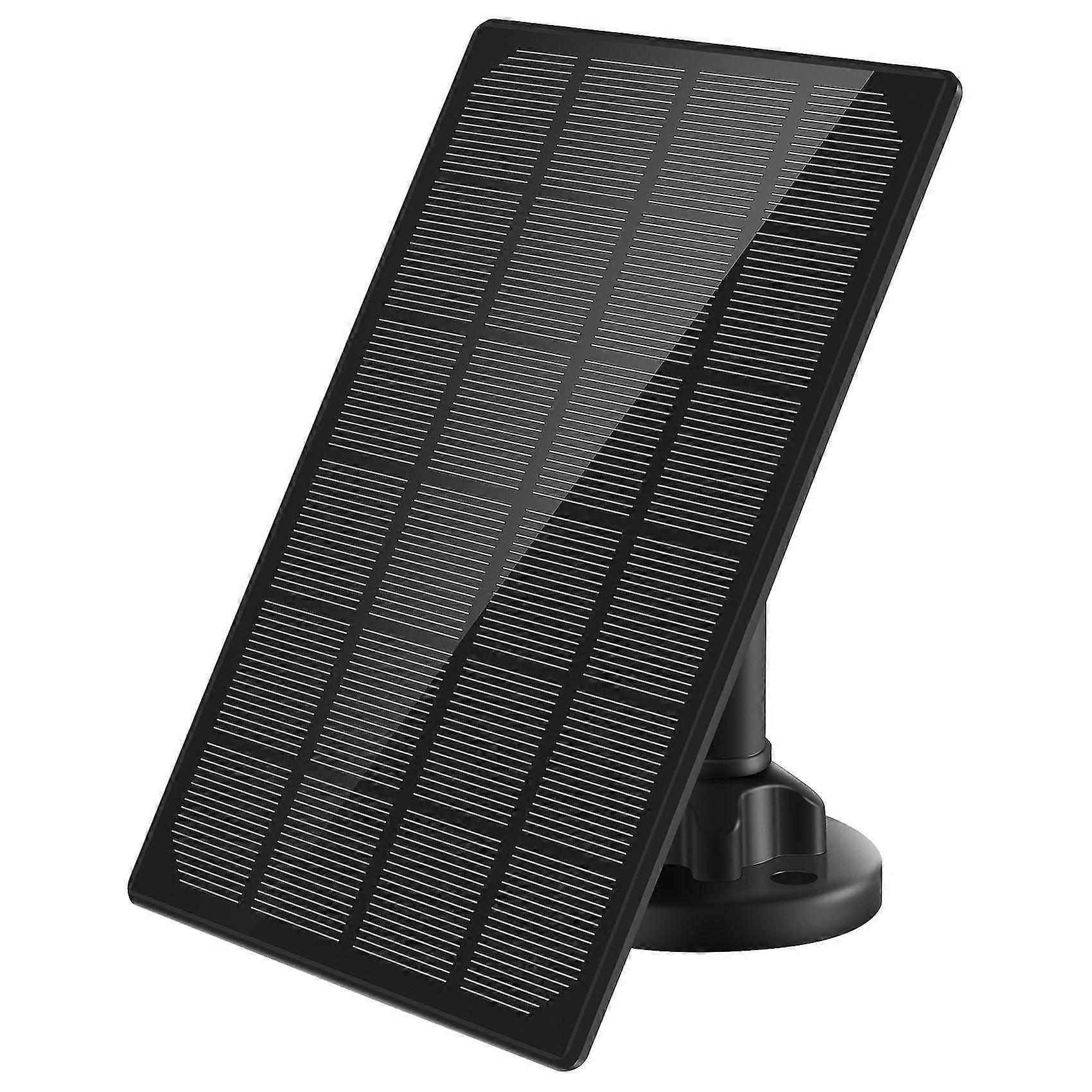 Solar Panel Wireless Outdoor Solar Security Camera Waterproof Solar Panel With Android Port Cable