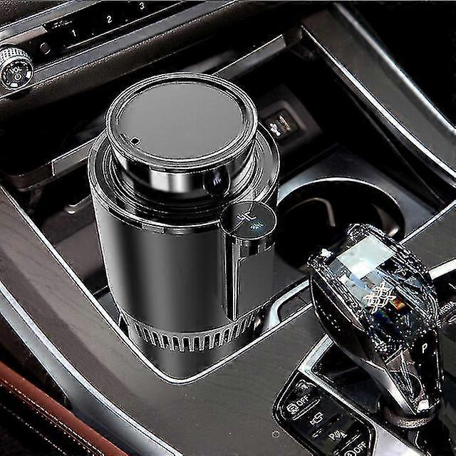 2 in 1 auto intelligente riscaldamento e raffreddamento tazza bevanda tazza di raffreddamento latte riscaldamento tazza ufficio porta tazza