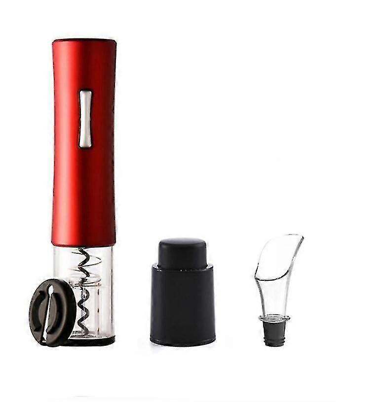 Set A Automatic Bottle Opener Set Red Wine Foil Electric Cutter Opblk01