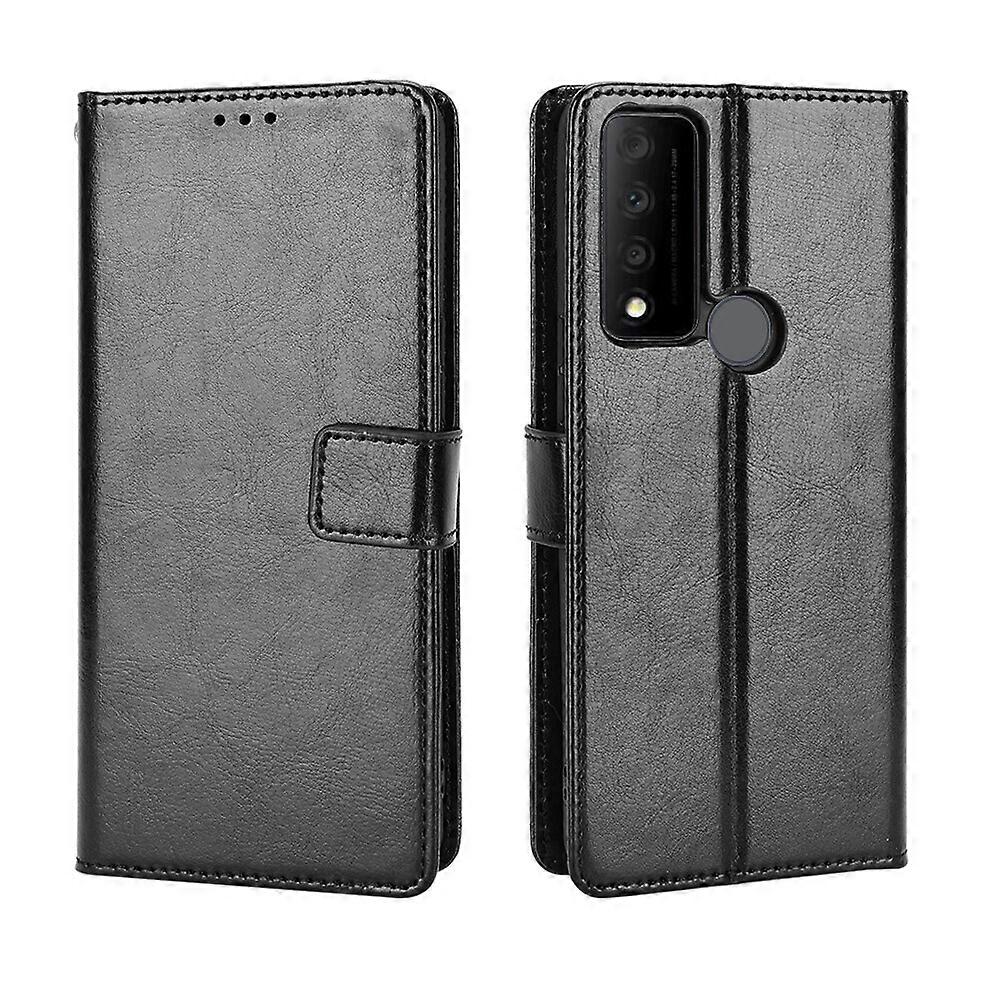Case for TCL 30V 5G Cover Wallet Flip Leather Case with Card Slots Magnetic Folio Shockproof PU