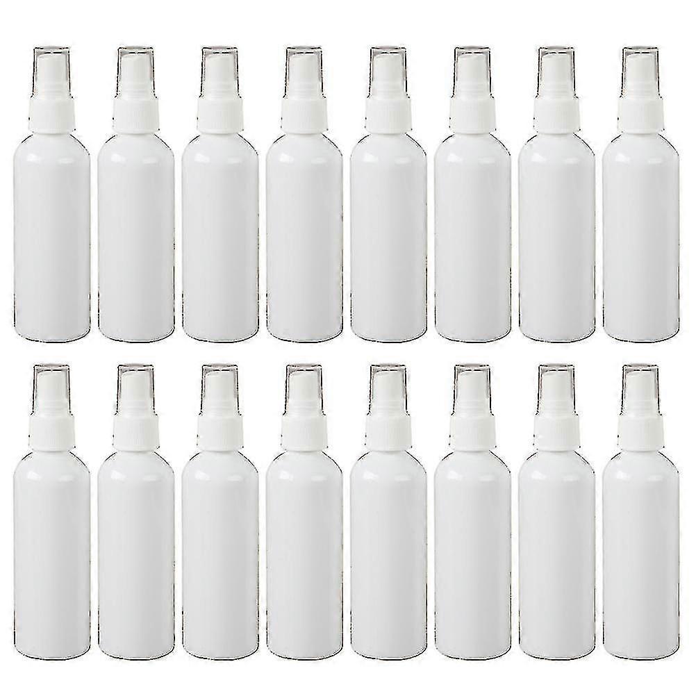 15pcs 100mlスプレーボトルプラスチック空の消毒水噴霧器詰め替え可能なアルコール噴霧器ボトル