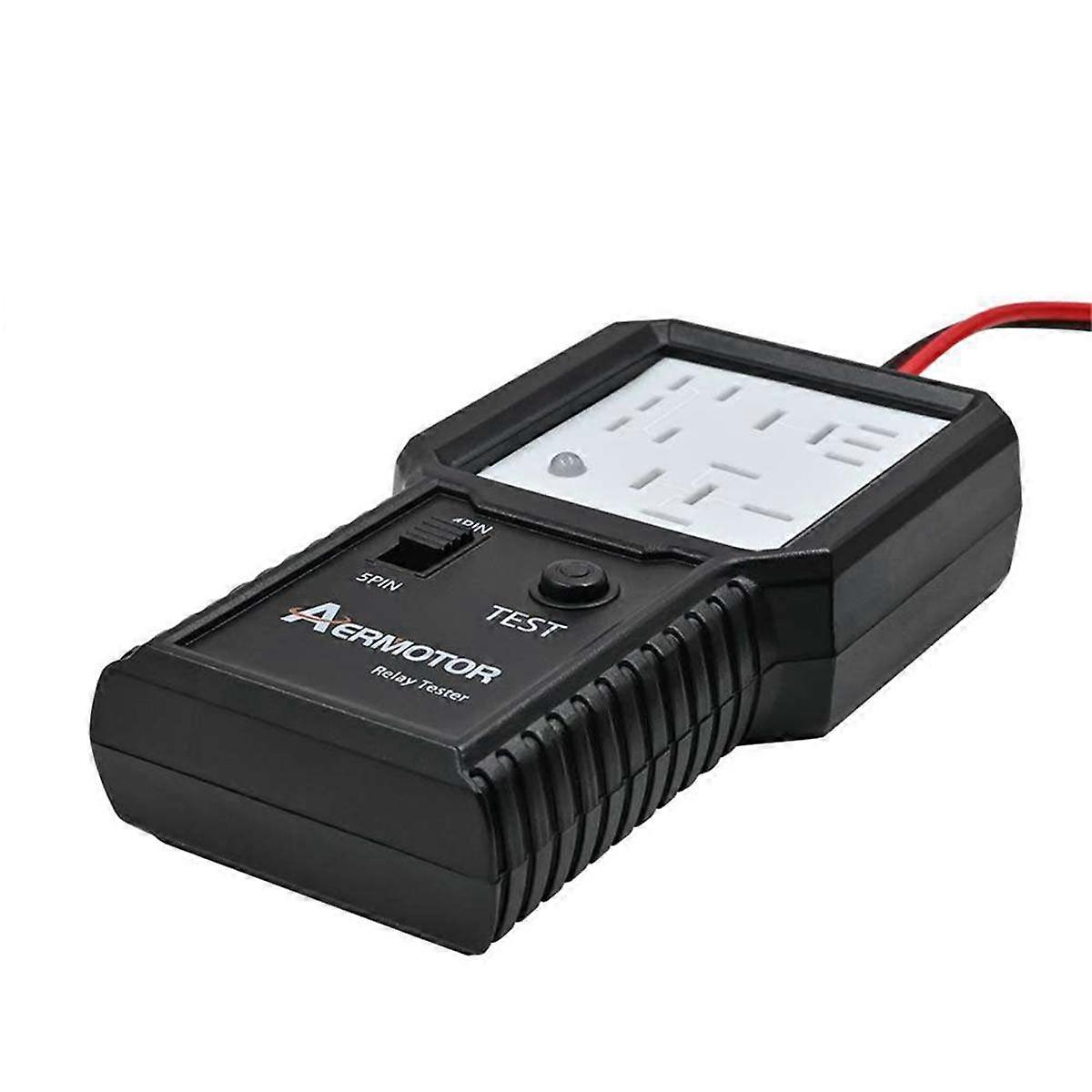 Universal 12V-24V Car Relay Tester Electronic Car Relay Tester Car Battery Checker Alternator Analyzer Diagnostic Tool