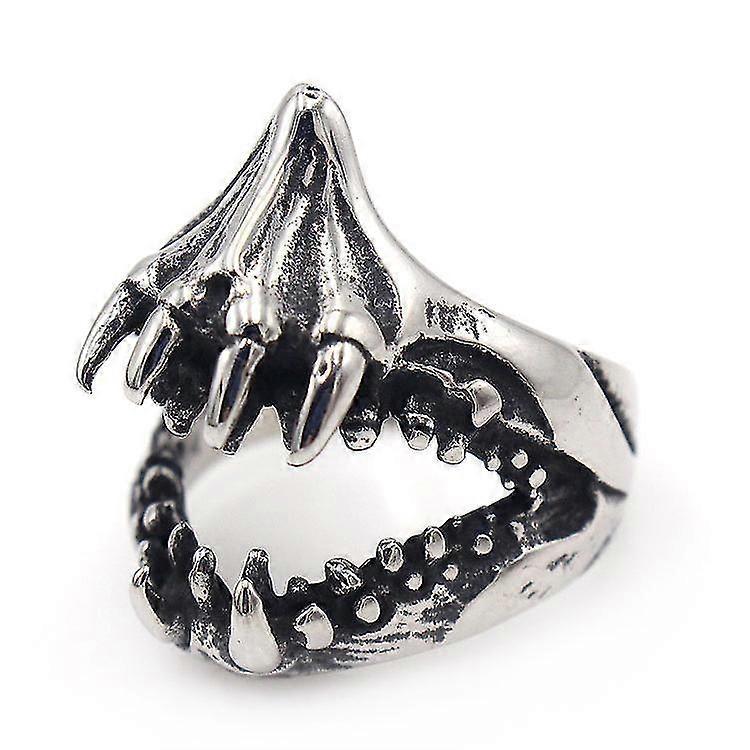Tooth Ring Retro Punk Style Exaggerated Ring