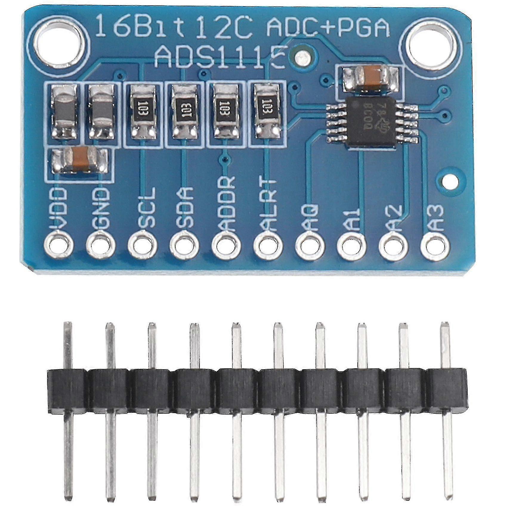 6 Pcs Ads1115 Analog To Digital Converter 16 Bit Adc Module Converter With Programmable Gain Amplif