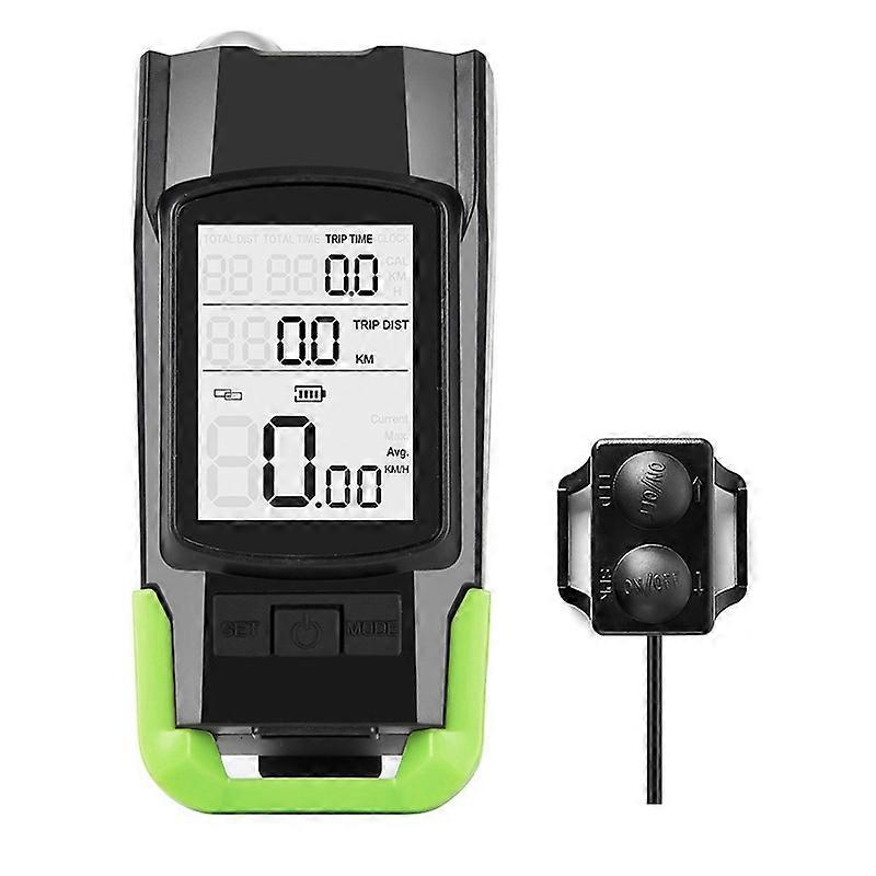 Bicycle Strong Light Front Light, Colour: Green