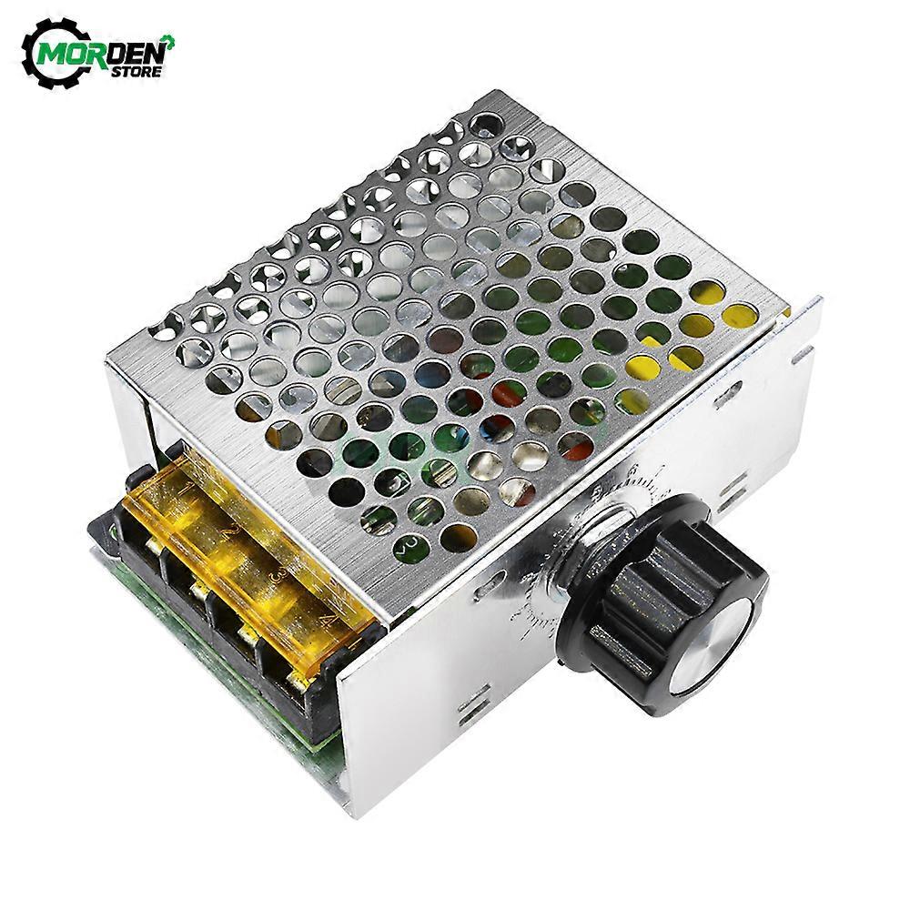 AC 220V 4000W High Power Voltage Stabilizers SCR Speed Controller Electronic Voltage Regulator LED Dimmer Fan Thermostat HR