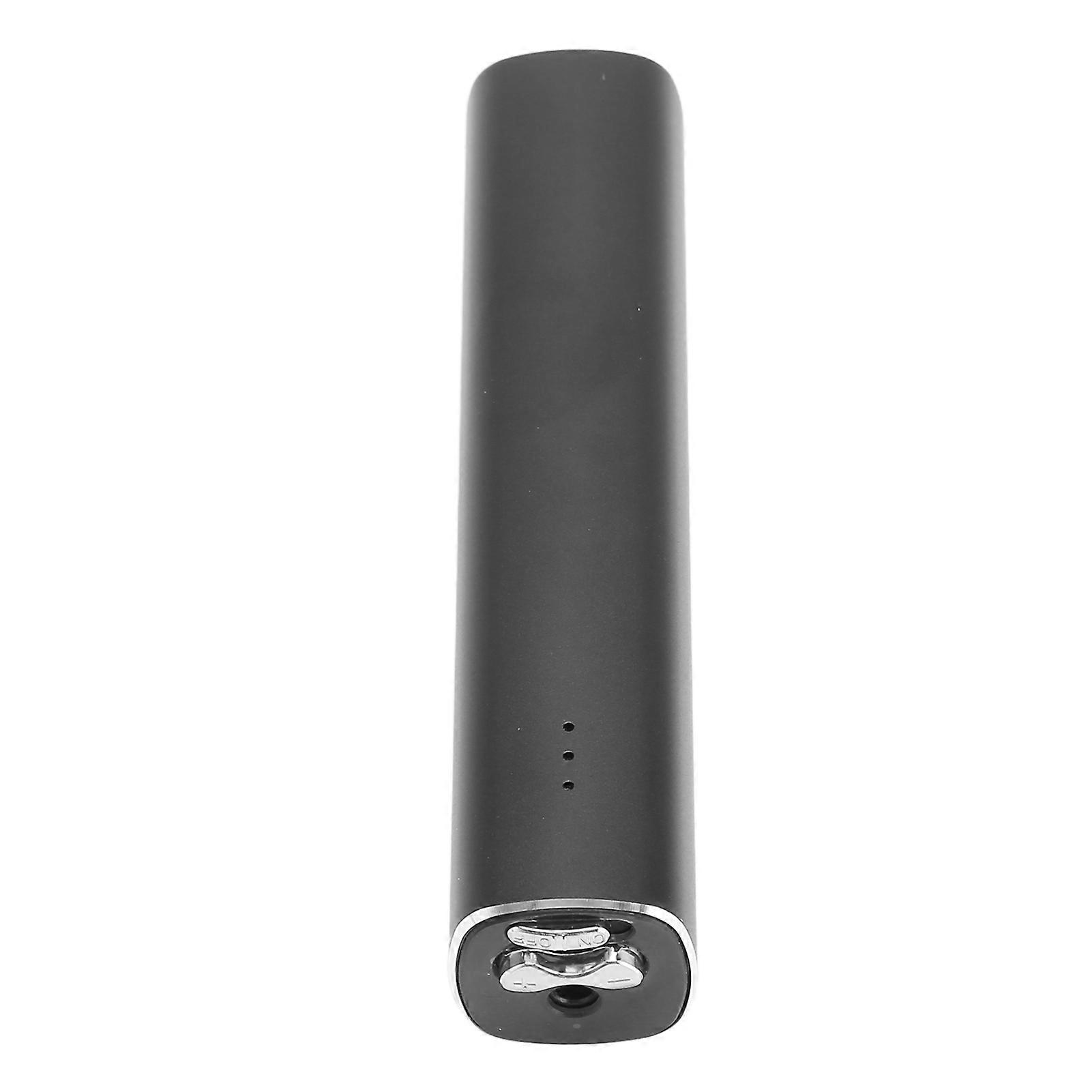 Black Silver 32GB Digital Voice Recorder Intelligent Noise Reduction Voice Activate Time Sync MP3 Player Simple Operation