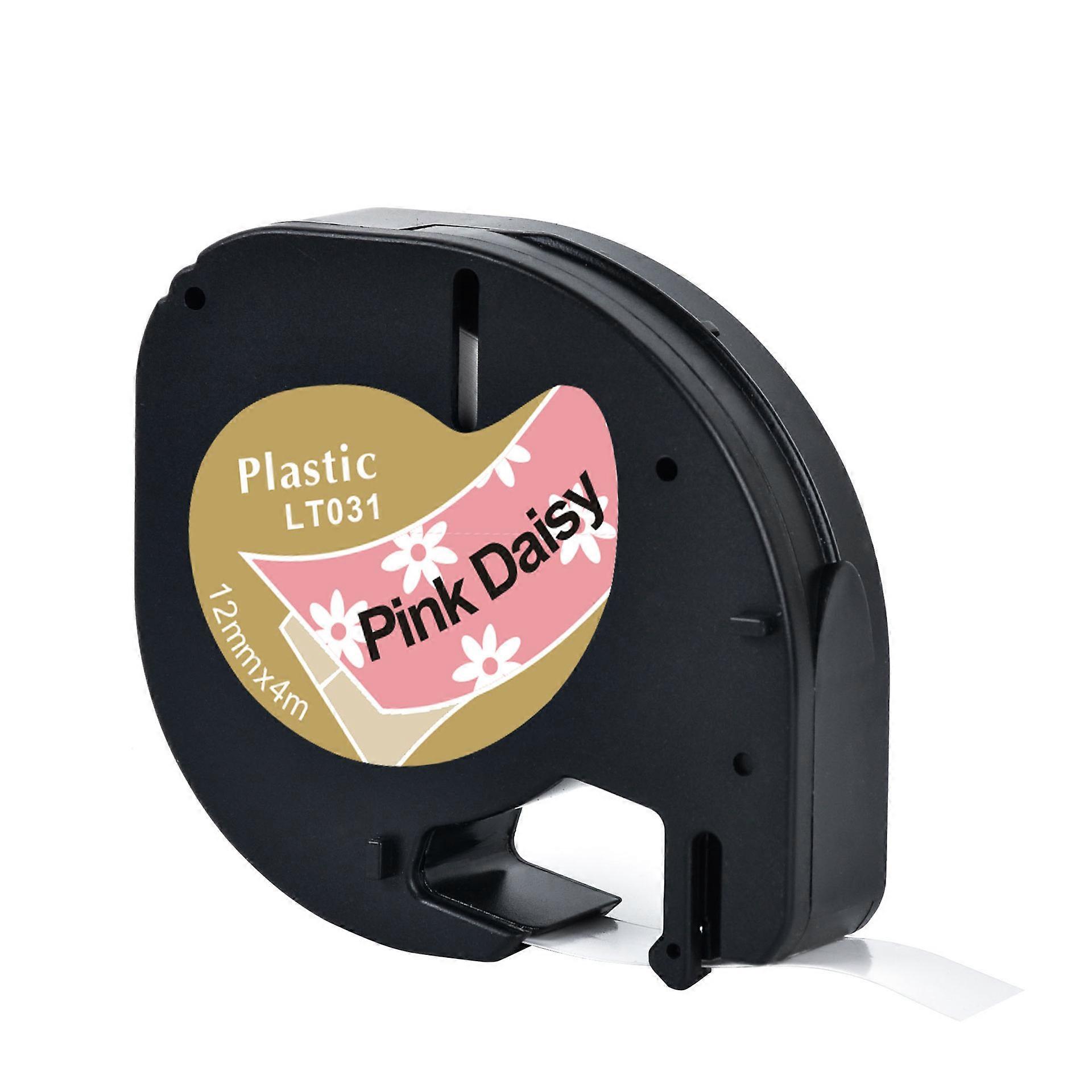 Compatible Labels Daisy Pattern Thermal Paper Self-Adhesive Tape, 0.47" x 13.1ft 1 Pcs