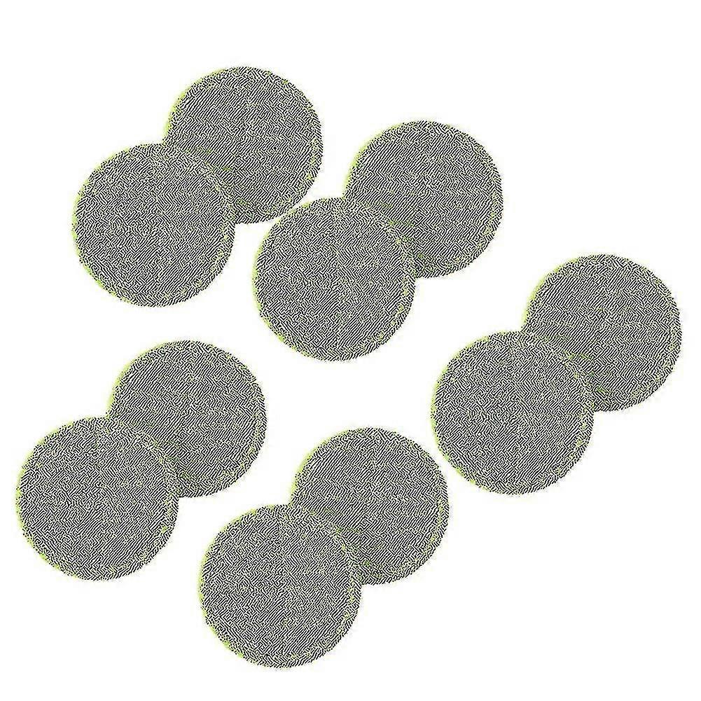 10pcs Replacement Pad Compatible With Cordless Electric Rotary Mop Sweeper