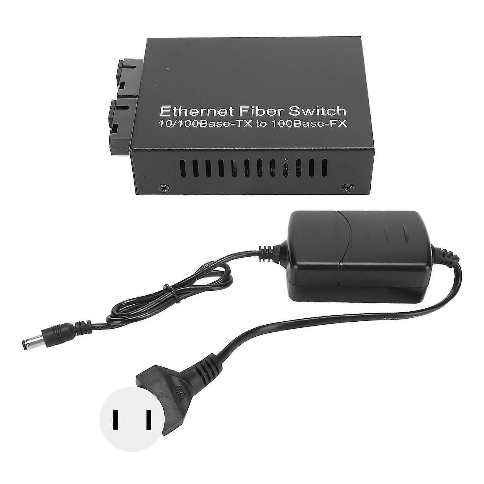 Convertitore multimediale Ethernet in fibra SC monomodale da 100 Mbps con porta RJ45