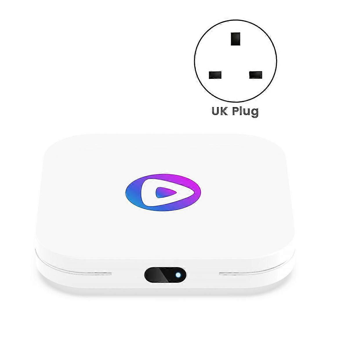 For M1 Smart Tv Box 2gb+16gb Rockchip 3528 Android 13 4k Bt 4.0 Media Player Set Top Box Uk Plug