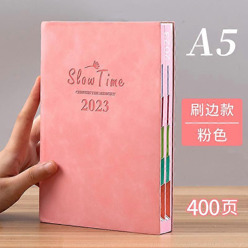 2023 Clip Notebook A5 super tyk Notesblok Student Journal Papirvarer Kontorplanlægger Ugentlig Kawaii Skole Notesbog Forsyninger