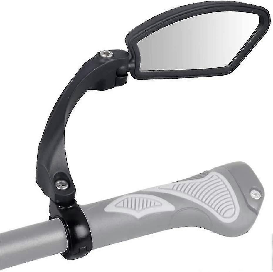 Bicycle Rear View Mirror, Handlebar Bicycle Mirror, Hd, Impact Resistant, Glass Lens, Adjustable, 360 Rotation Check, For Vehicle Quality, Bicycle Mi