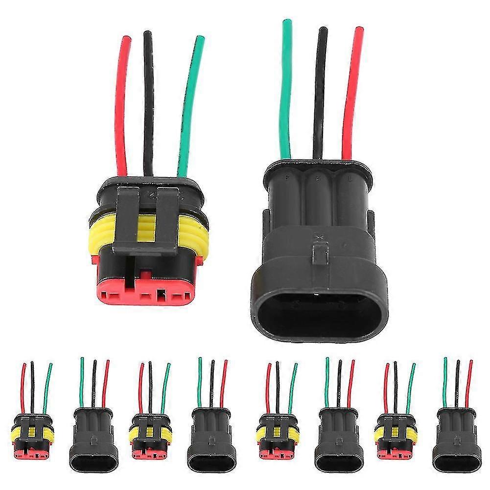 Waterproof Connector, Connector, Plug Socket, Cable Connector, 3 Pin Car Connector, Auto Connector, Car Plug Socket